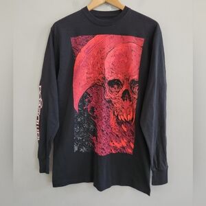 Official Lamb of God Shirt Black Long Sleeve Band Tee Men's Size Medium